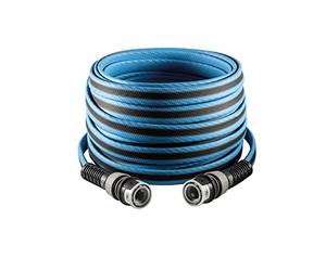 FITT FORCE 3/4" 25 m, Manguera de Agua para Riego de Jardín, Ligera, Resistente y Compacta, para Uso Intensivo, color Azul, -43% CO2e