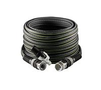FITT FORCE 30 m, Manguera de Agua para Riego de Jardín, Ligera, Resistente y Compacta, para Uso Intensivo, con Lanza, color Gris-Lime, -43% CO2e