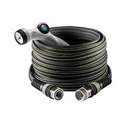 Fitt Manguera de jardín FORCE 5/8" 20 m – Compacta, ligera y resistente con pistola multifunción