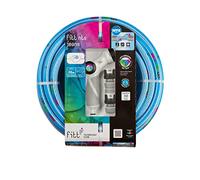 FITT NTS JEANS 1/2" (12,5mm) 20 m Kit - Manguera para Riego de Jardín, Robusta y Maleable, para Uso Intensivo, con Pistola Multichorro y Racores