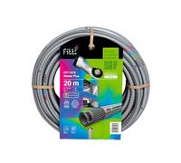 FITT NTS MASTERPLUS 5/8" (15mm) 20m - Manguera para Riego de Jardín Robusta para Uso Intensivo Profesional con Pistola Multichorro y Racores
