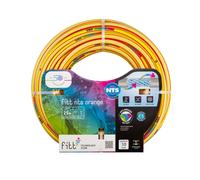 FITT NTS ORANGE 3/4" (19mm) 25 m - Manguera para Riego de Jardín, Robusta y Maleable, para Uso Intensivo