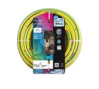 FITT NTS YELLOW 1/2" (12,5mm) 20m - Manguera para Riego de Jardín, Robusta para Uso Intensivo con Lanza con flujo regulable y Racores