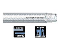 Fitt Refittex Cristallo: Manguera Cristal Reforzada 25x33 Rollo 50m 8bar. 325331 Fitt