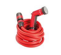 FITT YOYO BAG 10m, Manguera de Agua de jardín Extensible para riego con Pistola