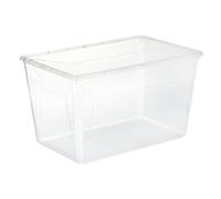 FIVE 5 simply smart caja de plástico transparente 80L Simply