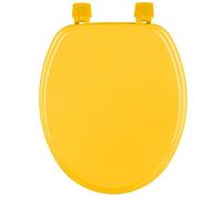 Five - Asiento de inodoro de madera 18' amarillo