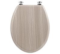 Five - Asiento para inodoro de madera oscura