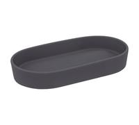 Five - Bandeja para Accesorios de baño de cerámica, Color Gris