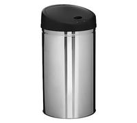 5five Cubo de basura redondo 42 litros acero inoxidable con sensor de apertura y cierre automático