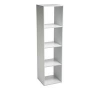 5five Estante columna Mix n modul – 4 compartimentos – Blanco