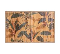 Five Palawan - Alfombra de baño de bambú (50 x 80 cm), diseño Decorativo