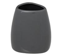 FIVE Seda Jabonera, Ceramica, Gris, 9,5x8,5x7,5 cm