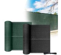 FIVMEN Panel de valla de 1,2 x 10 m, valla de jardín, valla de privacidad, 150 g/m², HDPE, protección visual para balcón, protección visual para balcón, resistente a la intemperie, color verde