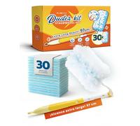 FixedNow 30 x Recambios Plumero XXL para Swiffer con Barra Telescópica
