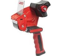 FIXO 8413623770298 Dispensador Precinto Metalico Maquina Precintar Pistola Mango Ergonomico Embalar, Gris