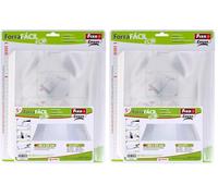 Fixo Cover 01014500. Blister de 5 Forra Fáciles Eco para Libros con solapa ajustable de 300 x 520 mm (Paquete de 2)