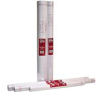 Fixo Cover | Rollo de Forro de Libros Adhesivo | 0,5x20m | Polipropileno Transparente 80µ | Perfecto para Proteger Libros y Material Escolar | Adhesivo Reposicionable