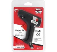 Fixo glue - pistola de cola caliente, 20w, incluye 2 barras de cola tr