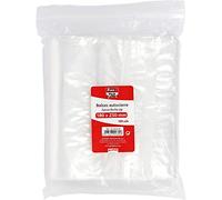 Fixo Pack - Bolsas de Autocierre, 18x25cm, Pack de 100 Unidades, Cierre en Zip Fácil Apertura y Cierre, Polietileno Transparente de 50 Micras Espesor
