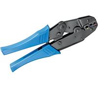 Fixpoint 11790 Crimpadora para terminales de cable aislados diseño profesional, azul, 1x
