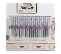 FJOADNVM Funda Para TV Cubiertas de TV con encaje colgante, polvo Vertical, superficie curva plana, protección Monitor, decoración moderna for sala estar(8,80x50cm)