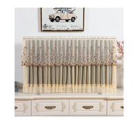 FJOADNVM Funda Para TV Cubiertas de TV con encaje colgante, polvo Vertical, superficie curva plana, protección Monitor, decoración moderna for sala estar(6,102x63cm)