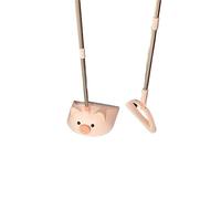 FJOADNVM Juego De Escoba Y Recogedor Bonito Juego de Escoba y recogedor Cerdito for Uso doméstico, Herramienta Barrido combinada, Pala Basura, Esencial for el hogar