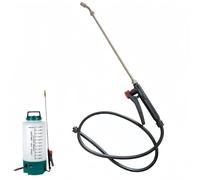 FKUMLUN Kit de repuesto de varita pulverizadora de metal de 29 pulgadas, piezas de pulverizador de mochila, varita pulverizadora de acero inoxidable con válvula de cierre