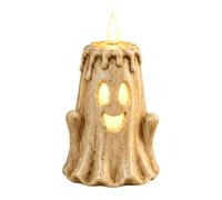 Flameless Ghost Candle - Halloween Decoration Light With Remote Use