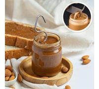 Flaroey Agitador de Mantequilla de Maní de 2 Piezas, Mezclador de Mantequilla de Maní y Nueces de Acero Inoxidable, Herramienta Mezcladora para Mezclar Mermelada y Mantequilla de Maní