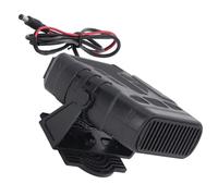 Flaroey Calefactor eléctrico de invierno con panel solar de 12 V y 30 W, secado y calefacción, ventilador calefactor para coche, calentador para exteriores