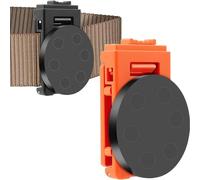 Flaroey Clip de cinturón para de herramientas de 2 piezas, soporte magnético para herramientas de carga pesada para clip de cinturón, para hardware de herramientas con llave ajustable