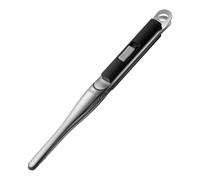 Flaroey Clip para Barbacoa de Acero Inoxidable, Utensilios de Cocina para Carne, Pinzas de Cocina, Accesorios para Hornear Ensaladas y Barbacoas para Acampar, Negro
