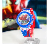 Flash luz colorida Spiderman relojes para niños para niños dibujos animados unicornio niñas reloj niños estudiante reloj Digital regalos juguete FGDJS-OPP