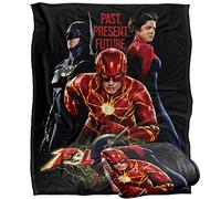 FLASH The Blanket, 152 x 127 cm Batman Supergirl Team Silky Touch Super Soft Throw Blanket