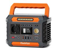Flashfish P66 Estación de Energía Portátil, Generador Exterior 300W 230.88Wh, 8 Salidas, USB-C QC3.0, Onda Sinusoidal Pura, Carga Solar, Linterna de Emergencia, para Hogar, Camping, Viaje - Nuevo