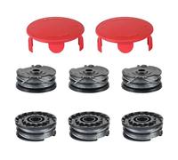Flaveano Hilo Desbrozadora para Bosch Art 24 27 30 Cortabordes | 6 Carretes y 2 Tapas para AdvancedGrassCut36