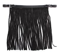 Flecos antimoscas Fly fringe cuero QHP - Pony