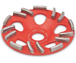 Flex 359394, Disco de corte, para hormigón, piedra, diamante, Flex, LD 16-8 125 R, Kit TH-Jet LD 16-8 125 R, Kit Turbo-Jet II LD 18-7 125 R, Kit TH-Jet LD 18-7 125 R,..., Rojo