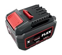 FLEX Batería de Ion de Litio de 12 V, 5,0 Ah, batería de Herramientas con indicador de Carga, protección EMS y protección contra Polvo y Salpicaduras, batería de Repuesto 531690