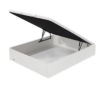 Flex - Canapé Abatible Madera Transpirable Tapa 3D - 135X190, Color Blanco