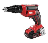 FLEX ELECTROPORTATIVO MACH MAK0396 - Destornillador de placa de yeso (18 V, DW 45 18.0-EC/2.5, conjunto Flex-2 baterías + cargador-467146