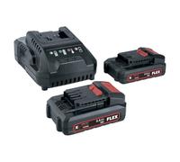 FLEX P-Set 22 Q Power 22 Q 532740 | Power 22 Q, p-set, cargador 18 V + 2 baterías de 2,5 Ah, 18 V, para herramientas