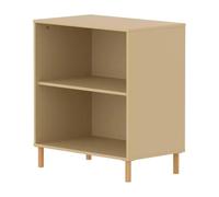 Flexa Saga - Estantería baja con estante ajustable, color beige y arena Oat | Flexa - ref. 81-42202-536 - 5706459181448 - dom 45 x 75 x 84 cm, color marrón