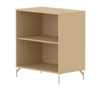 Flexa Saga - Estantería baja con estante ajustable, color beige y beige | Flexa - ref. 81-42202-112 - 5706459181417 - dom 45 x 75 x 84 cm, color marrón