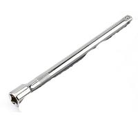 Flexible De Extensión Llave de carraca acero cromado 1/4", 3/8" y 1/2" con barra extensión larga 50/75/100/125 mm for manguito dirección accesorios biela
