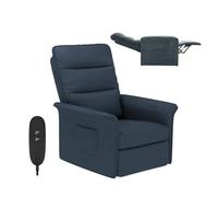 FLEXISPOT Sillón Relax Eléctrico Reclinable, Sillón Reclinable, Sofá Relax Ergonómico para Salón, Dormitorio y Cine en Casa, Sofá Relax Ajustable Ahorro de Espacio para Pisos Pequeños, Gris Oscuro