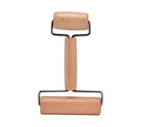 FLEXMAN Rodillo de Amasar, Rodillo de Masa de Madera Multiusos, Rodillo de Pizza de Agarre Cómodo para Hacer Masa de Pizza, Corteza de Pastel, Tarta, Tarta de Huevo, Fideos