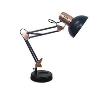 Fabrilamp Flexo articulable Rutilo 57x39x15 cm Negro/Cobre